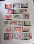 1937-1952, Collection de séries coloniales, neuf **,