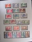 1937-1952, Collection de séries coloniales, neuf **,