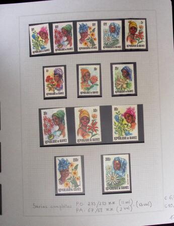 1937-1952, Collection de séries coloniales, neuf **,