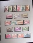 1937-1952, Collection de séries coloniales, neuf **,