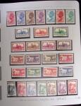 1937-1952, Collection de séries coloniales, neuf **,