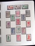 1937-1952, Collection de séries coloniales, neuf **,