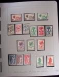 1937-1952, Collection de séries coloniales, neuf **,