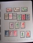 1937-1952, Collection de séries coloniales, neuf **,