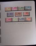 1937-1952, Collection de séries coloniales, neuf **,