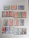 1937-1952, Collection de séries coloniales, neuf **,