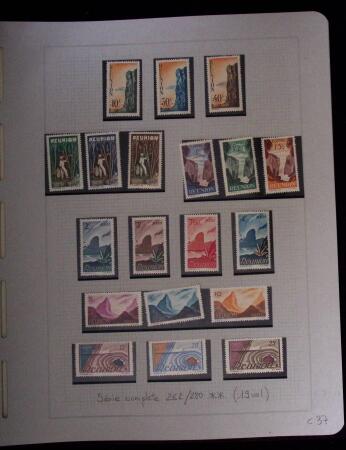 1937-1952, Collection de séries coloniales, neuf **,