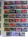 1937-1952, Collection de séries coloniales, neuf **,