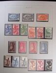 1937-1952, Collection de séries coloniales, neuf **,