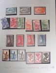 1937-1952, Collection de séries coloniales, neuf **,