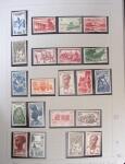 1937-1952, Collection de séries coloniales, neuf **,