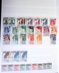 1938-1995, Stock en un album comprenant une partie