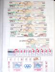 1938-1995, Stock en un album comprenant une partie