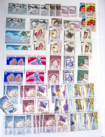 1938-1995, Stock en un album comprenant une partie