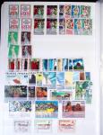 1938-1995, Stock en un album comprenant une partie