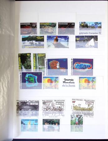 1938-1995, Stock en un album comprenant une partie
