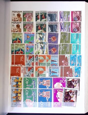 1938-1995, Stock en un album comprenant une partie