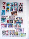 1938-1995, Stock en un album comprenant une partie
