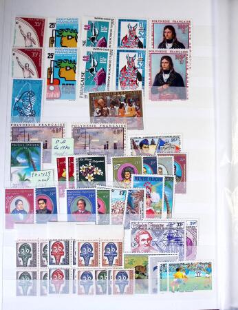 1938-1995, Stock en un album comprenant une partie