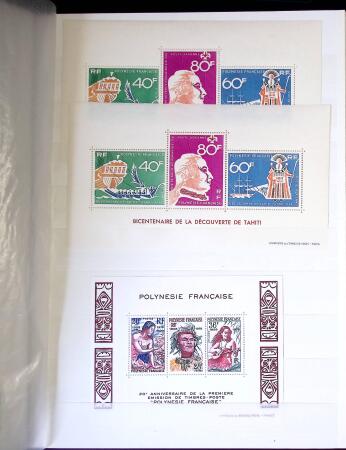 1938-1995, Stock en un album comprenant une partie