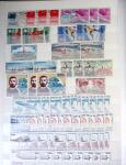 1938-1995, Stock en un album comprenant une partie