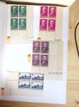 1928-1998, Collection de coins datés en 3 classeurs,