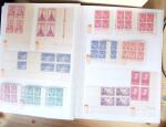 1928-1998, Collection de coins datés en 3 classeurs,
