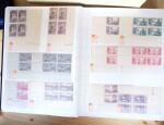 1928-1998, Collection de coins datés en 3 classeurs,