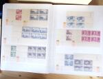1928-1998, Collection de coins datés en 3 classeurs,