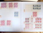 1928-1998, Collection de coins datés en 3 classeurs,