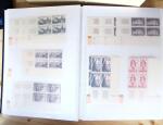 1928-1998, Collection de coins datés en 3 classeurs,