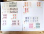 1928-1998, Collection de coins datés en 3 classeurs,