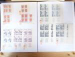 1928-1998, Collection de coins datés en 3 classeurs,