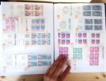 1928-1998, Collection de coins datés en 3 classeurs,