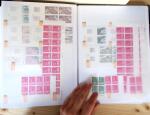 1928-1998, Collection de coins datés en 3 classeurs,