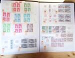 1928-1998, Collection de coins datés en 3 classeurs,