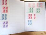1928-1998, Collection de coins datés en 3 classeurs,