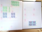 1928-1998, Collection de coins datés en 3 classeurs,