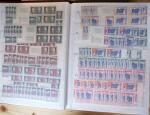 1928-1998, Collection de coins datés en 3 classeurs,