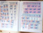 1928-1998, Collection de coins datés en 3 classeurs,