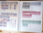 1928-1998, Collection de coins datés en 3 classeurs,