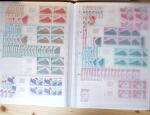 1928-1998, Collection de coins datés en 3 classeurs,