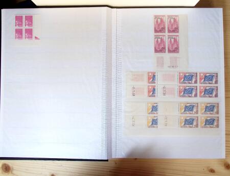 1928-1998, Collection de coins datés en 3 classeurs,