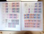 1928-1998, Collection de coins datés en 3 classeurs,