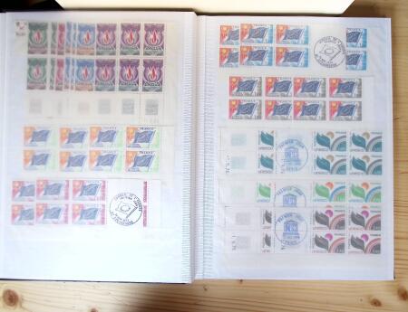 1928-1998, Collection de coins datés en 3 classeurs,