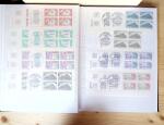 1928-1998, Collection de coins datés en 3 classeurs,