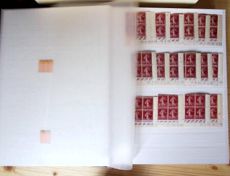 1928-1998, Collection de coins datés en 3 classeurs,