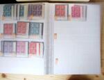 1928-1998, Collection de coins datés en 3 classeurs,