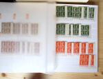 1928-1998, Collection de coins datés en 3 classeurs,