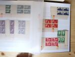 1928-1998, Collection de coins datés en 3 classeurs,